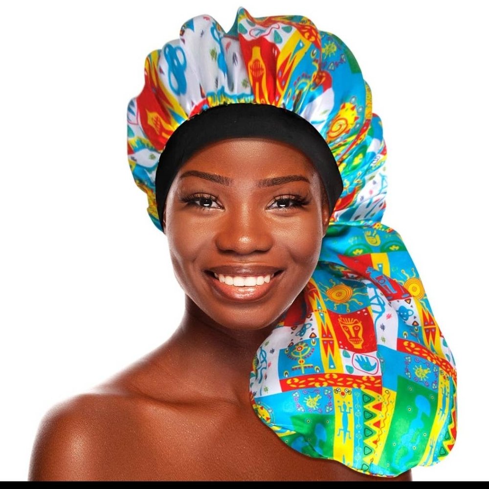 Multicolored bonnet